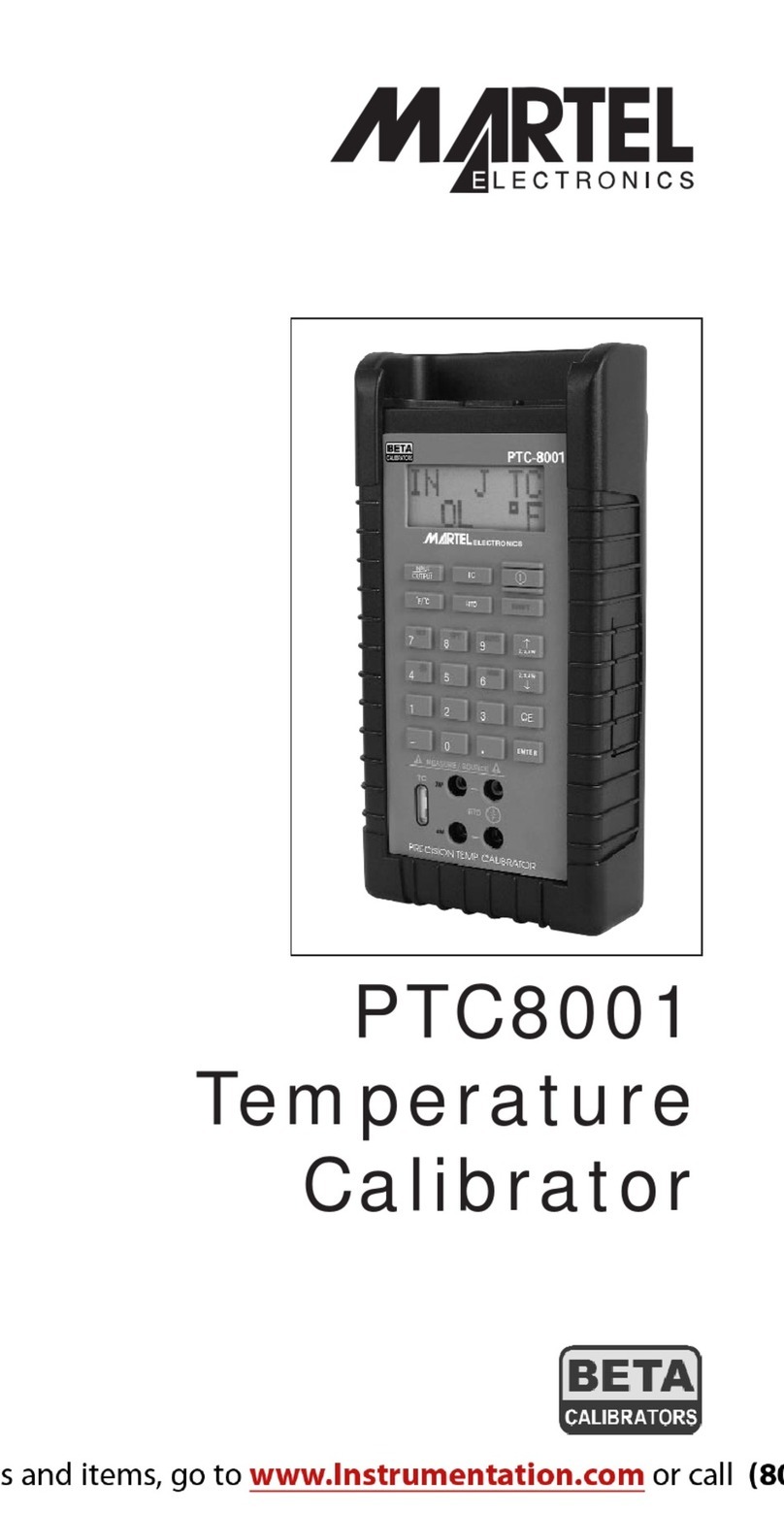 Martel Beta PTC8001 user manual