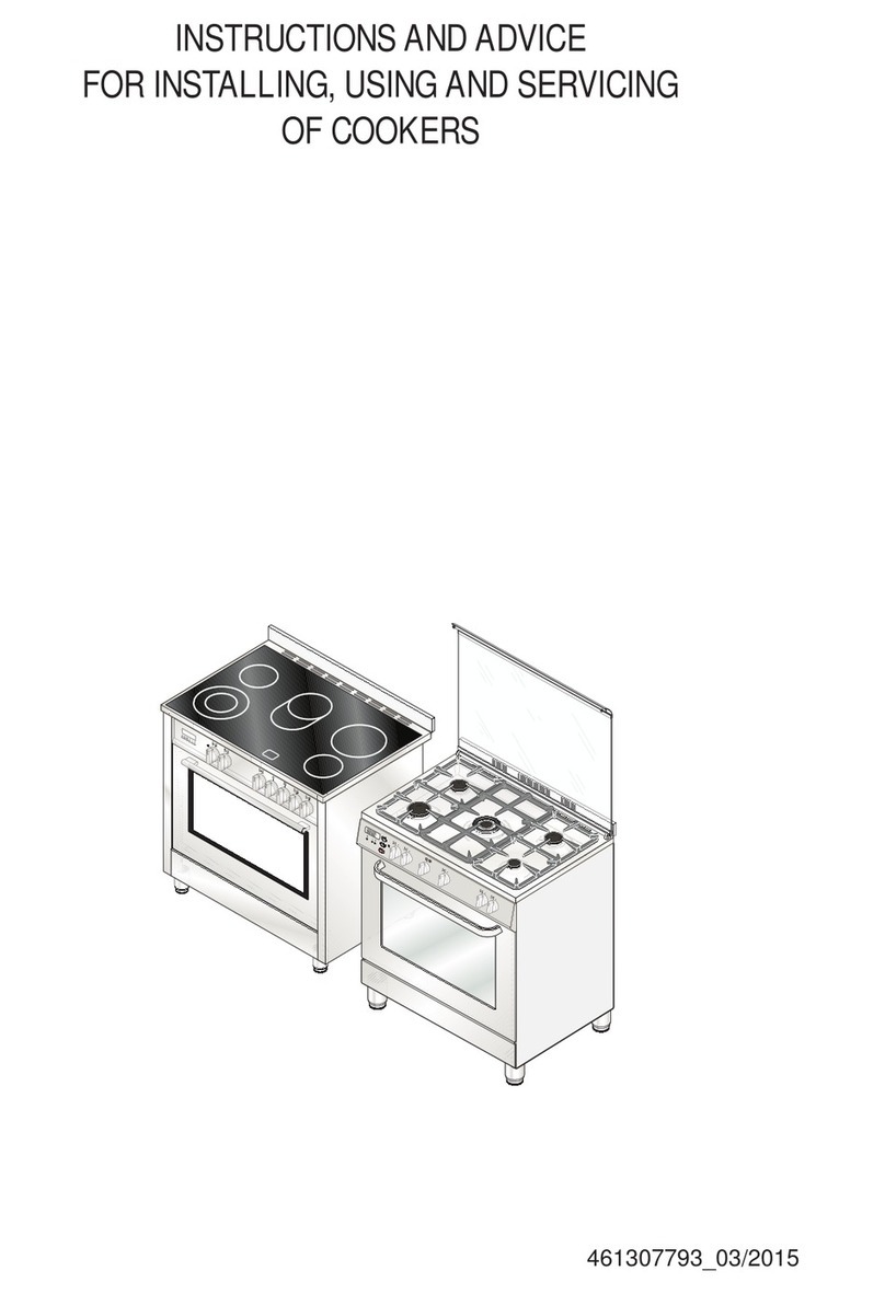 Astivita ASTCOOKE90 Instructions and advice for installing, using and servicing