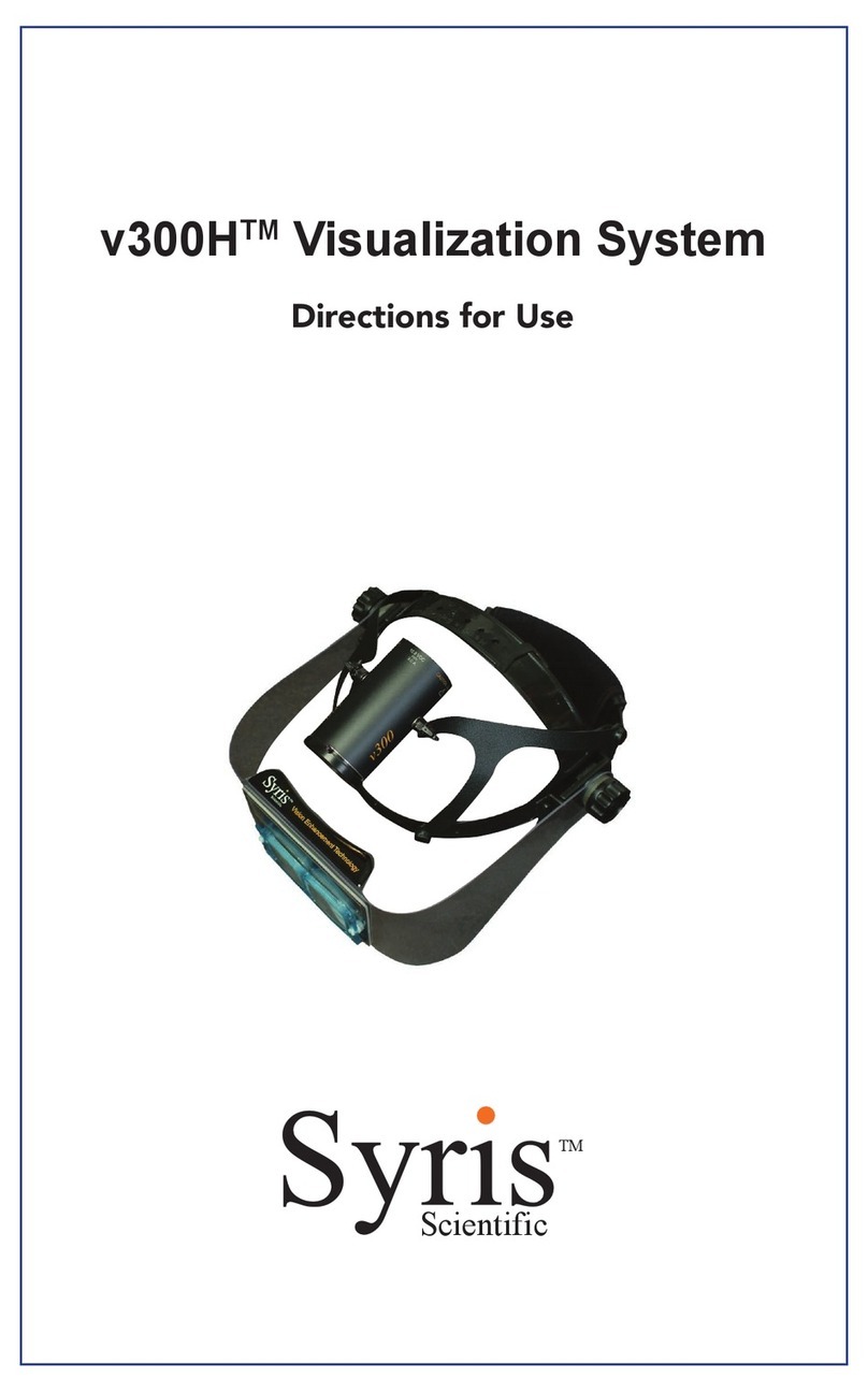 Syris v300H Directions for use