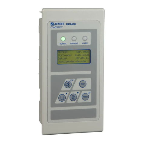 Bender COMTRAXX MK2430 User manual