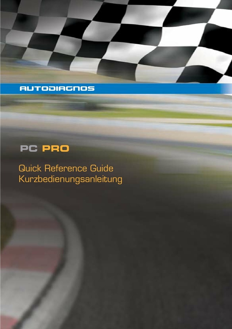 Autodiagnos PC Pro Quick reference guide