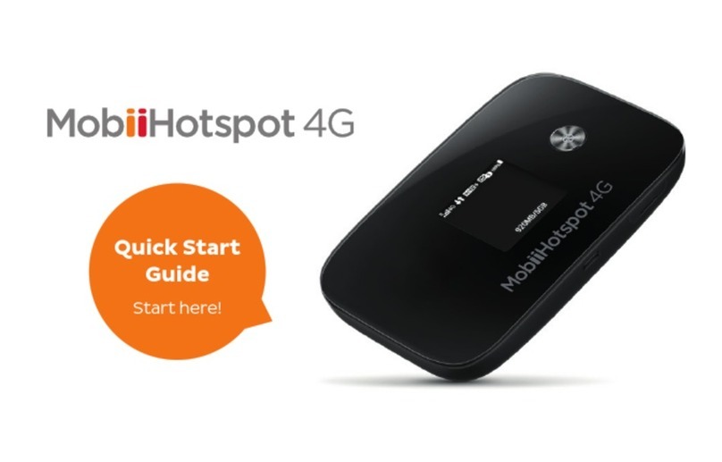 iiNet MobiiHotspot 4G quick start guide
