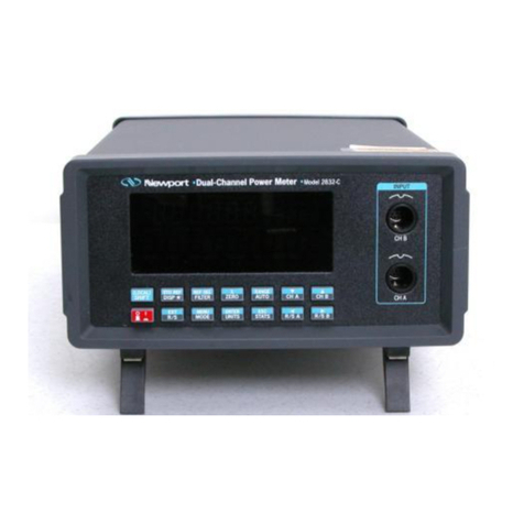 Newport 2832-C User manual