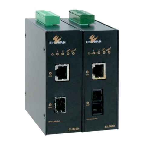 EtherWAN EL8000 User manual