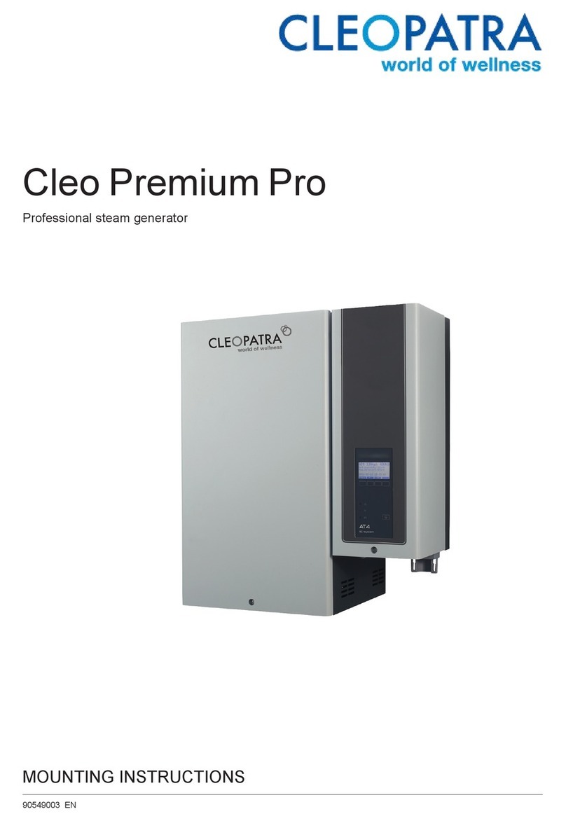CLEOPATRA Cleo Premium Pro Series Mounting instructions