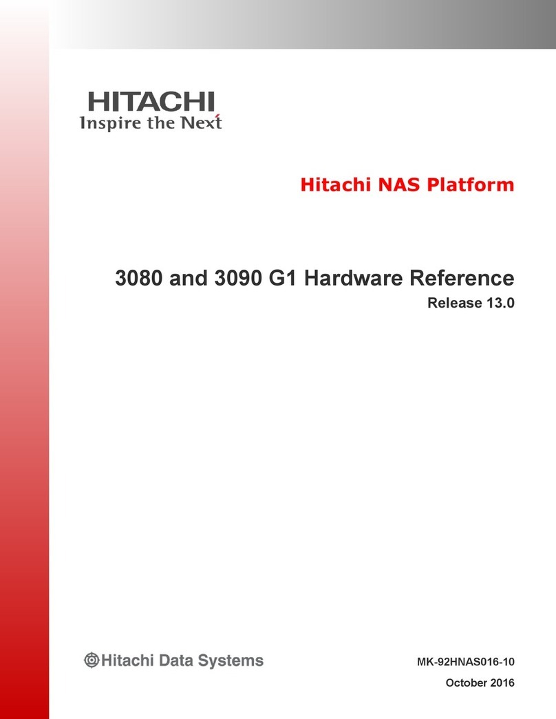 Hitachi 3080 G1 Application guide