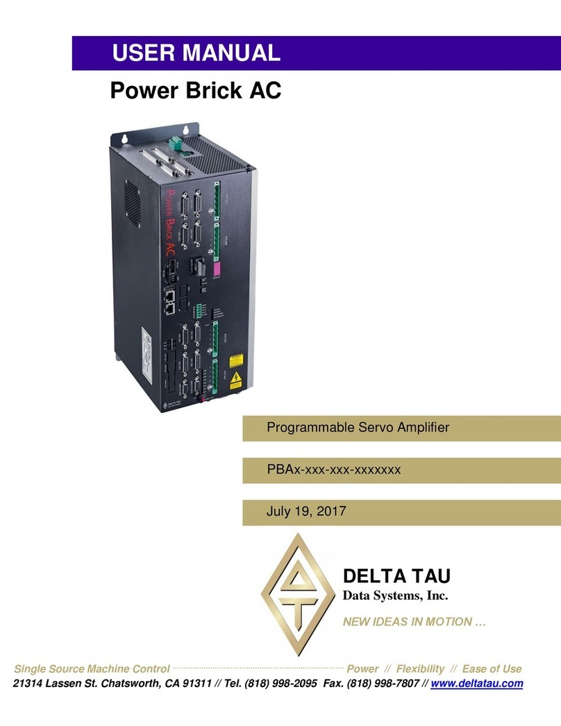 Delta Tau Power Brick AC user manual