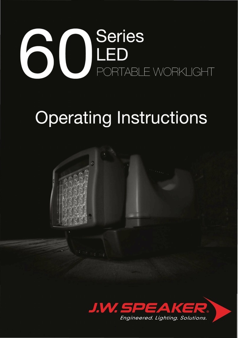 JW Speaker 60 LED Series operating instructions