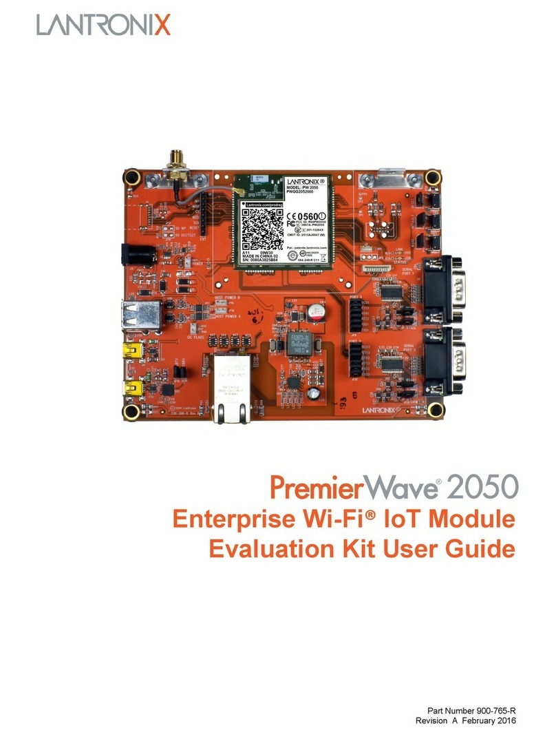 Lantronix PremierWave Enterprise Wi-Fi 2050 User manual
