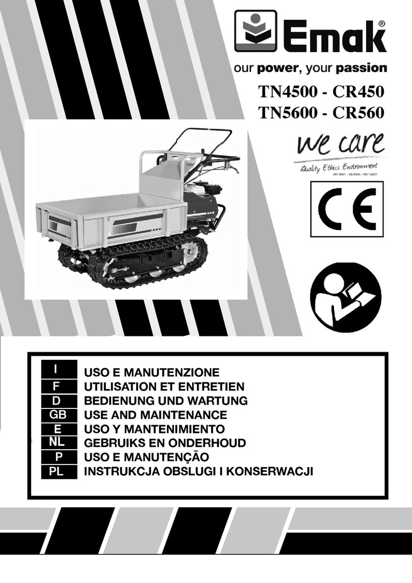 EMAK TN4500 Use and maintenance