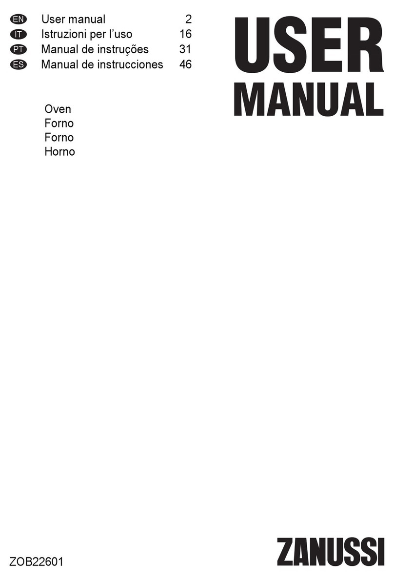 Zanussi ZOB22601 user manual