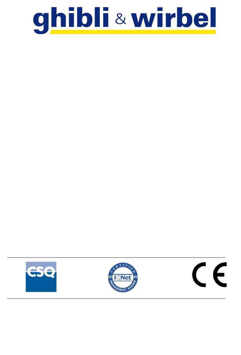 Ghibli & Wirbel AS40 User instructions