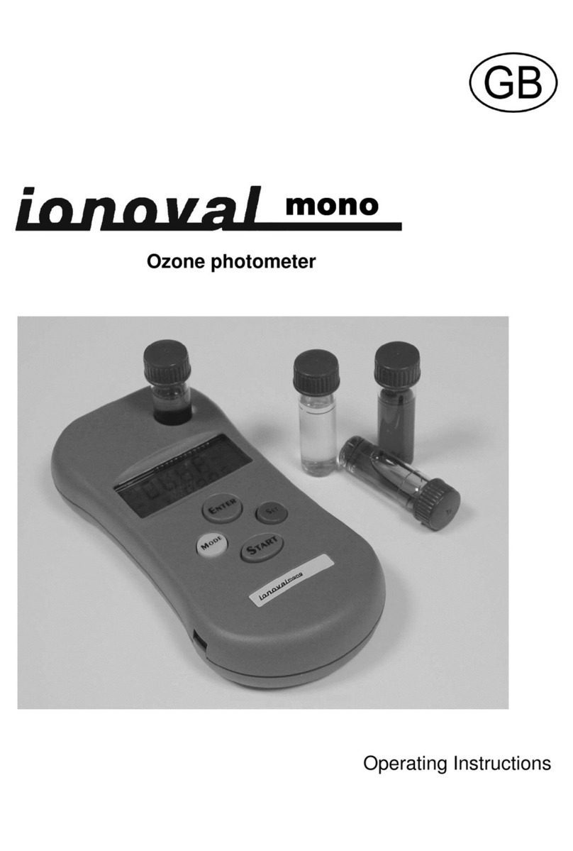 Ionoval Mono operating instructions