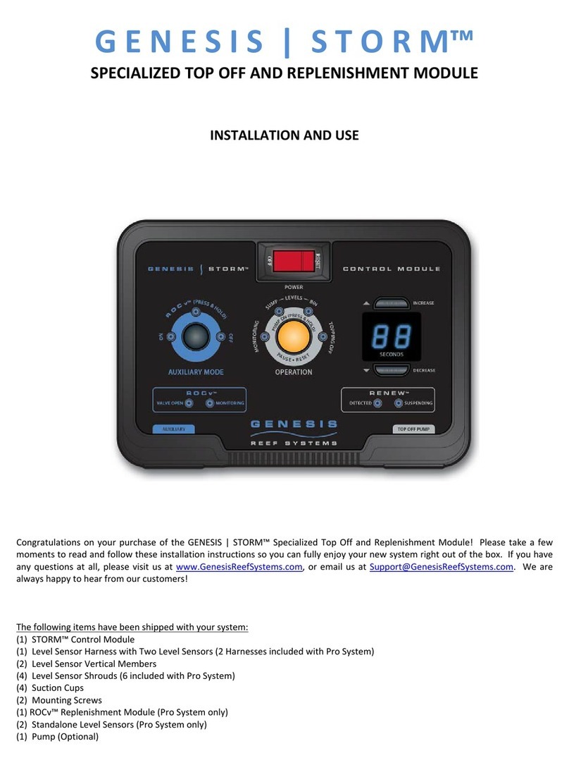 Genesis STORM Installation and use
