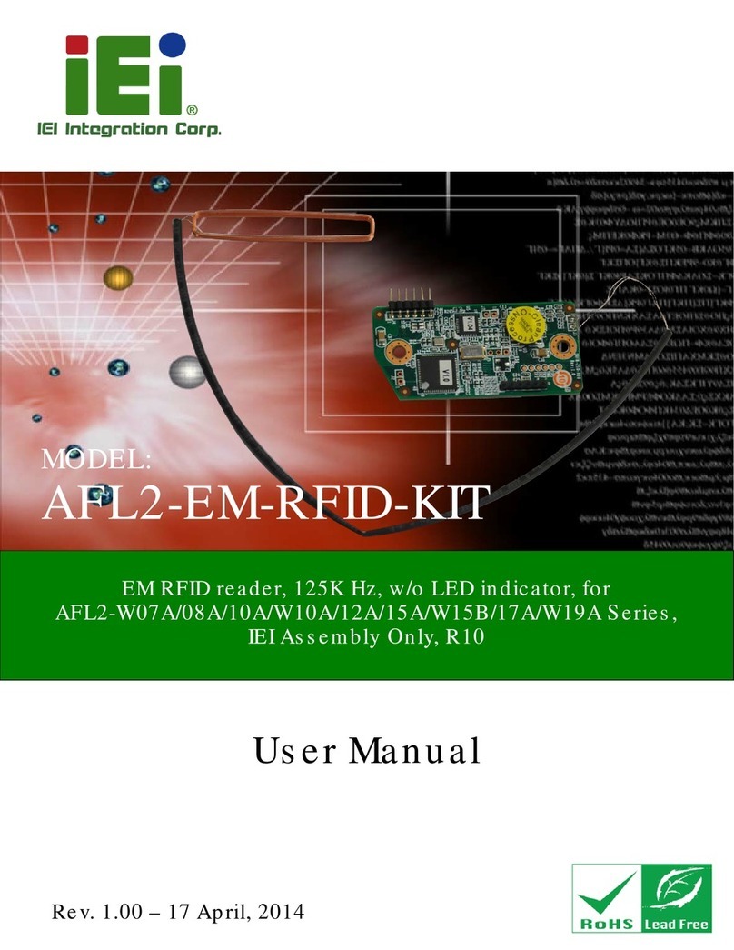 IEI Technology AFL2-EM-RFID-KIT User manual