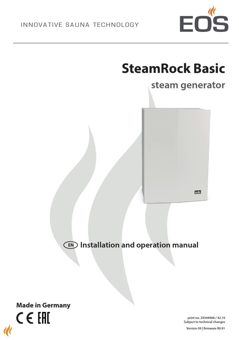 EOS SteamRock Basic User manual