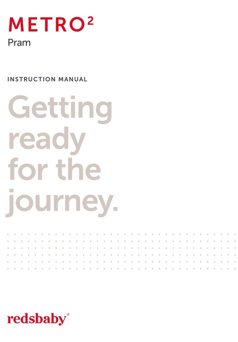Redsbaby Metro 2 Pram instruction manual Redsbaby Metro 2 Pram instruction manual
