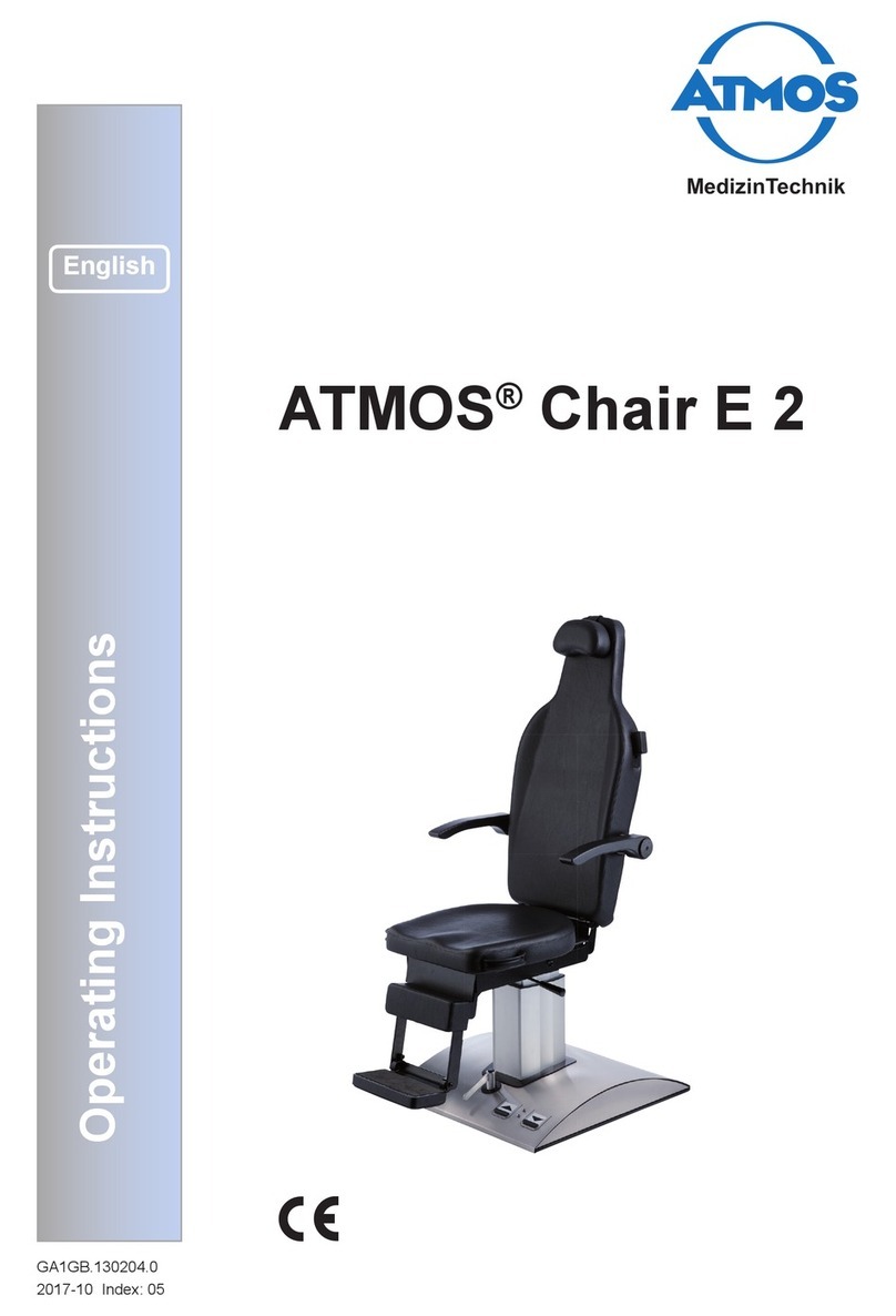 Atmos Chair E 2 operating instructions