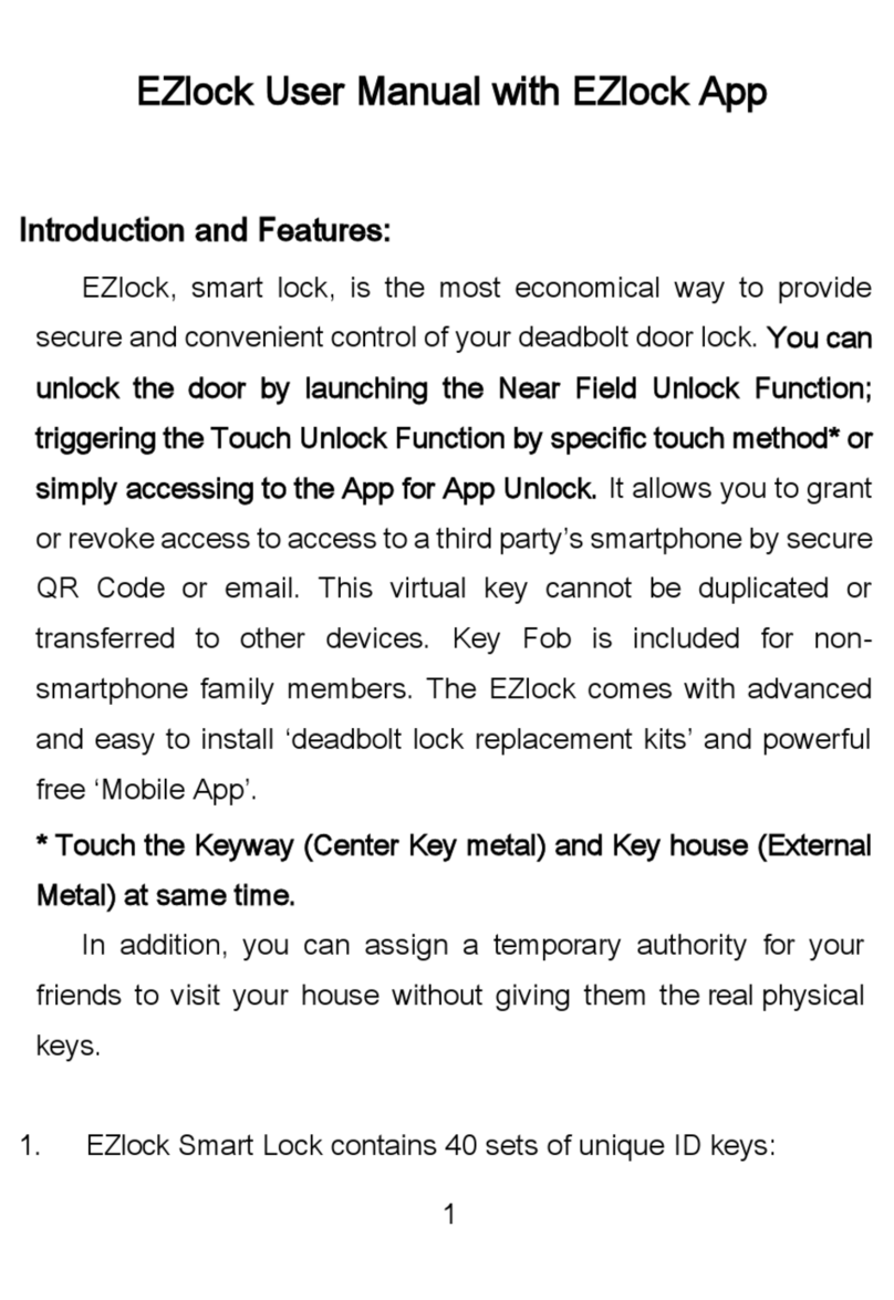 Ardi EZlock User manual
