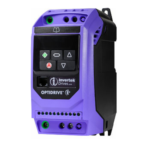 Invertek Optidrive E3 Series User manual