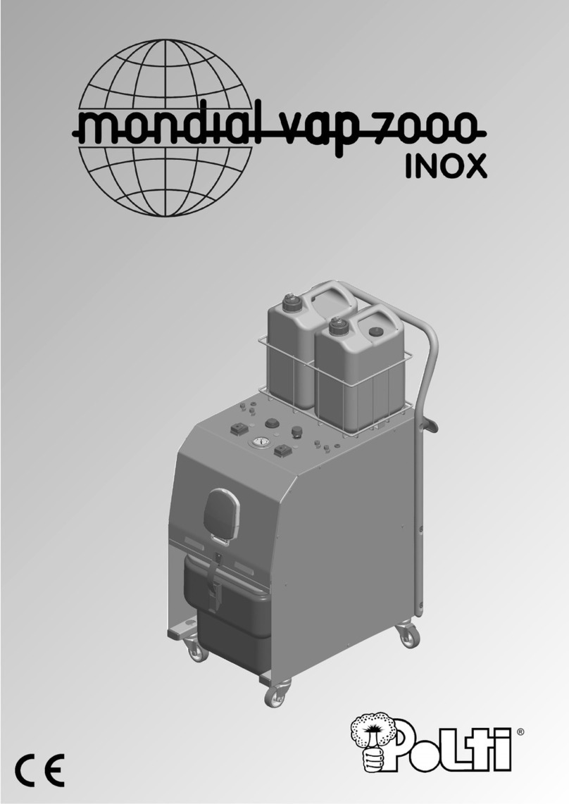 POLTI MONDIAL VAP 7000 INOX instructions