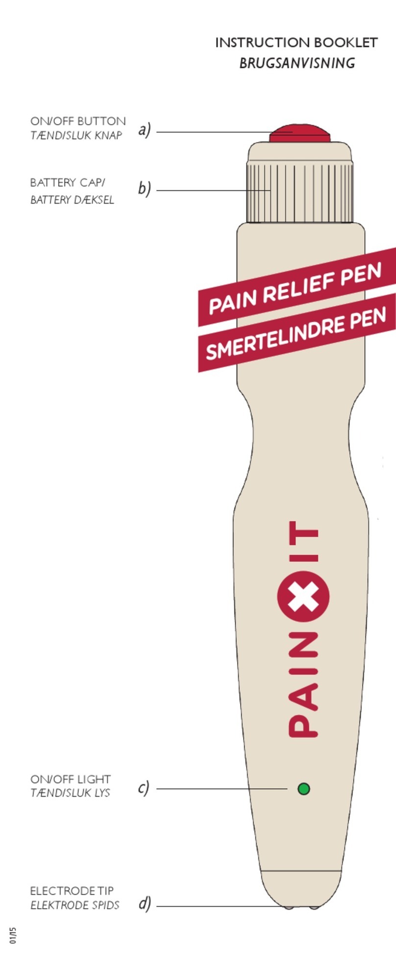 Xit-International PainXit Instruction booklet