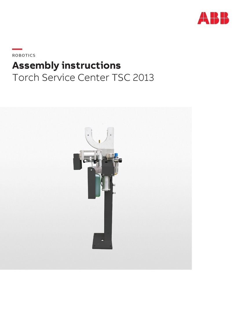 ABB TSC 2013 Assembly instructions