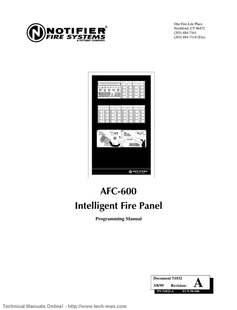 Notifier AFC-600 Owner's manual