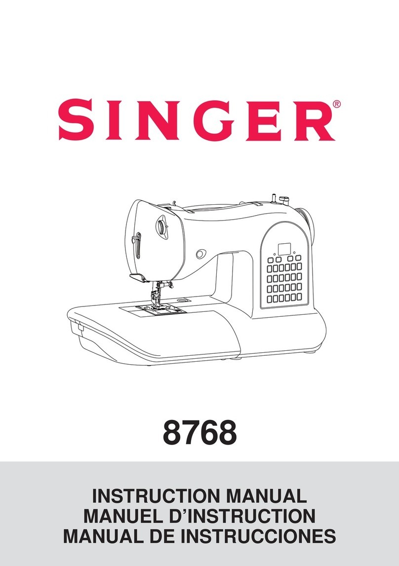 Singer 8768 User manual
