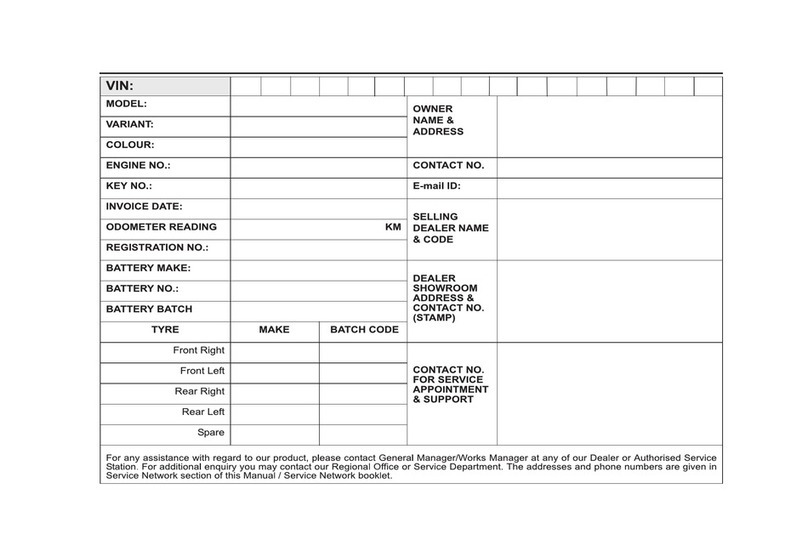 MARUTI SUZUKI Celerio Tour H2 owner's manual