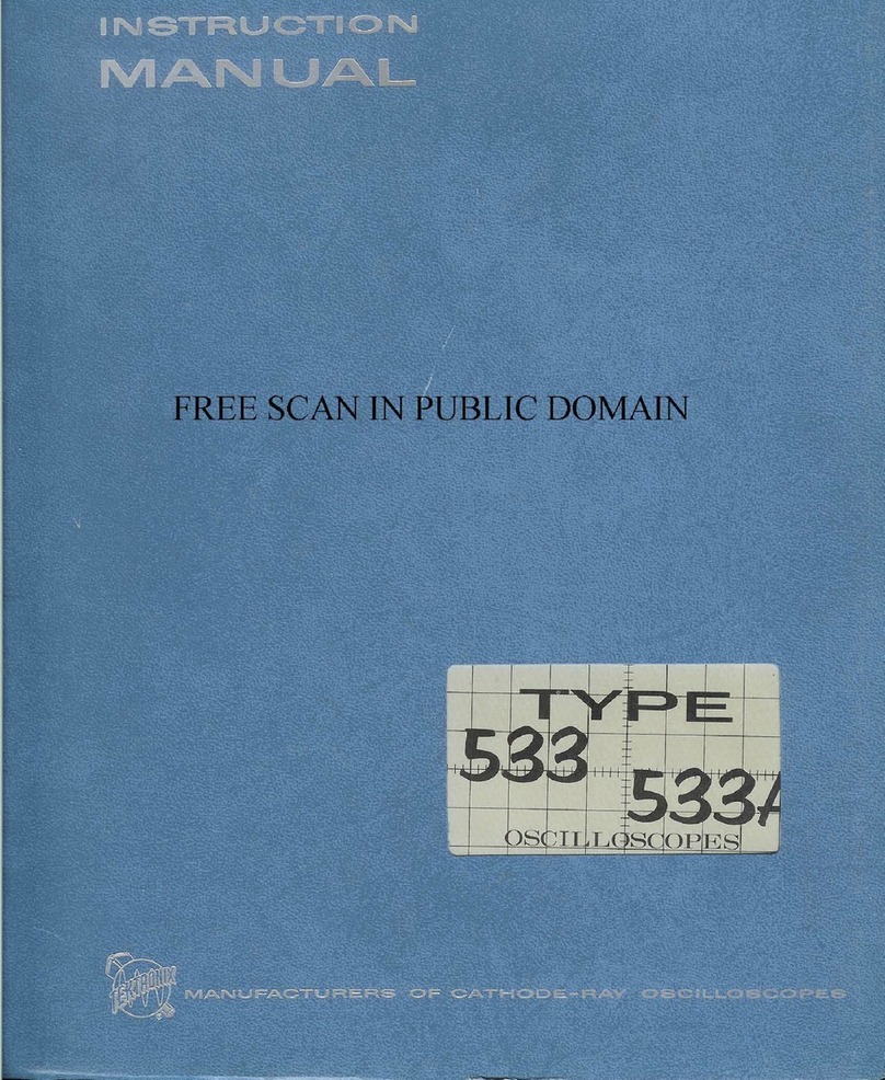 Tektronix 533 User manual Tektronix 533 User manual