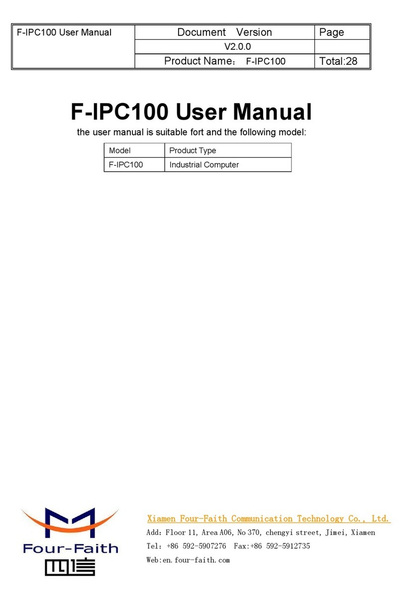 Four-Faith F-IPC100 user manual