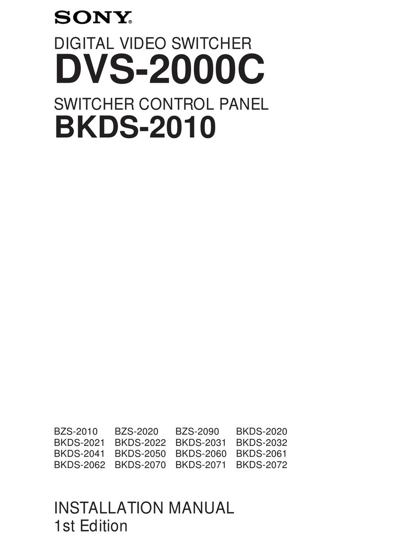 Sony DVS-2000C User manual