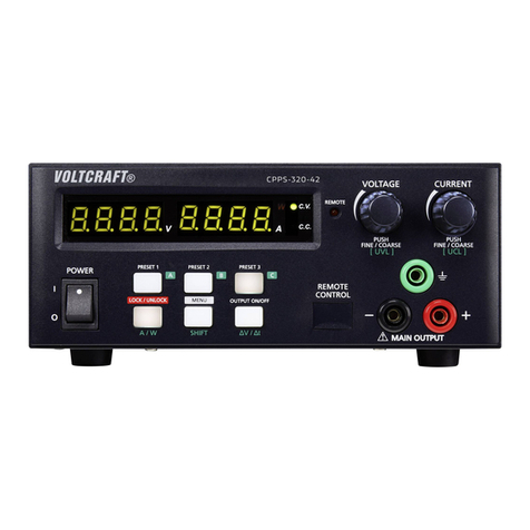 VOLTCRAFT CPPS-320-42 User manual