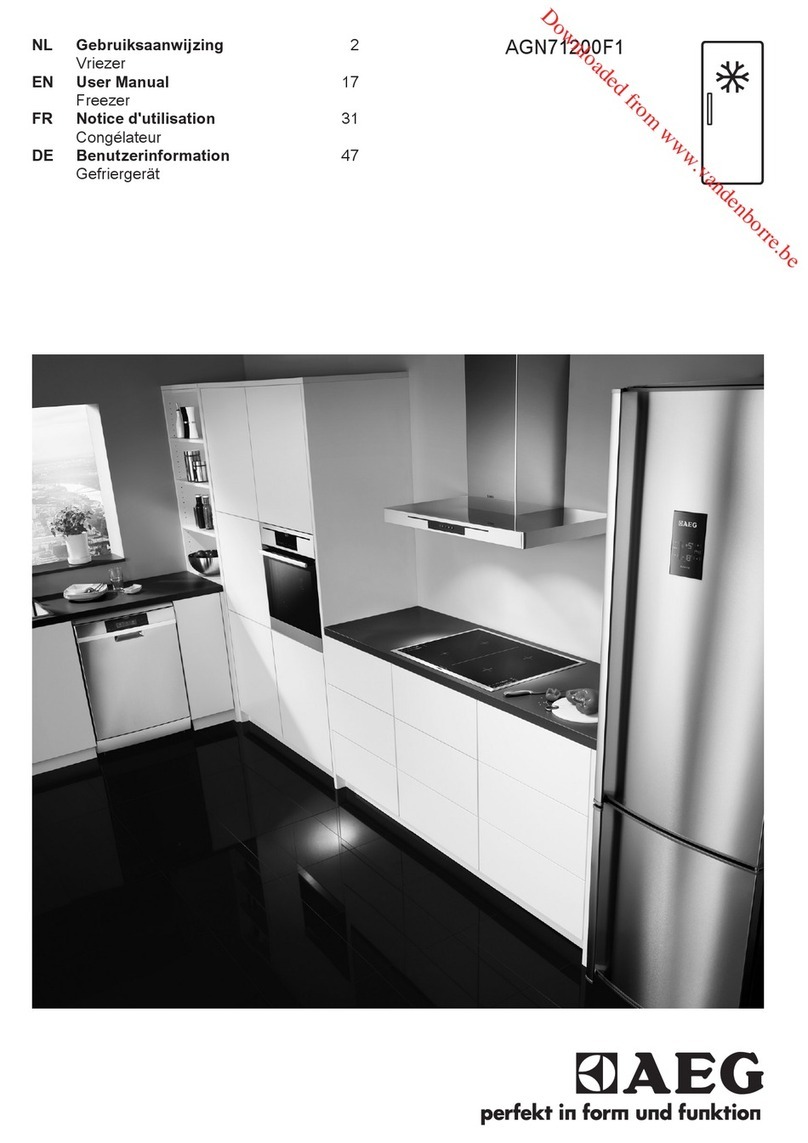 AEG AGN71200F1 User manual