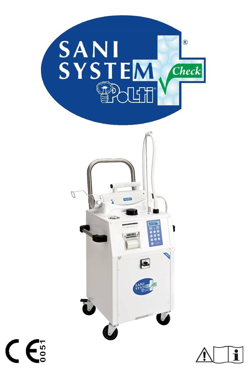 POLTI SANI SYSTEM User manual