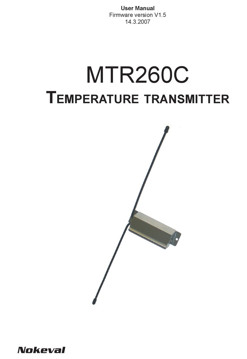 Nokeval MTR260C User manual