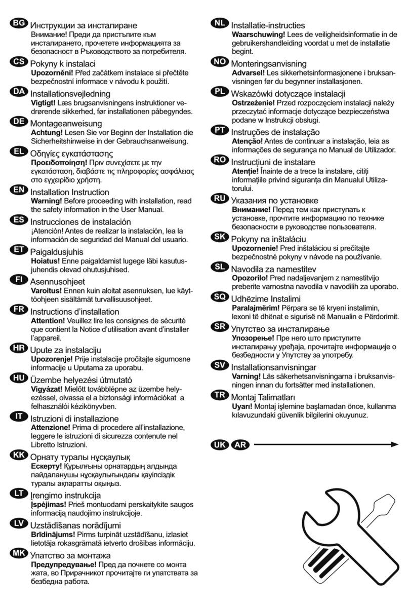 AEG AGN71200F1 User manual