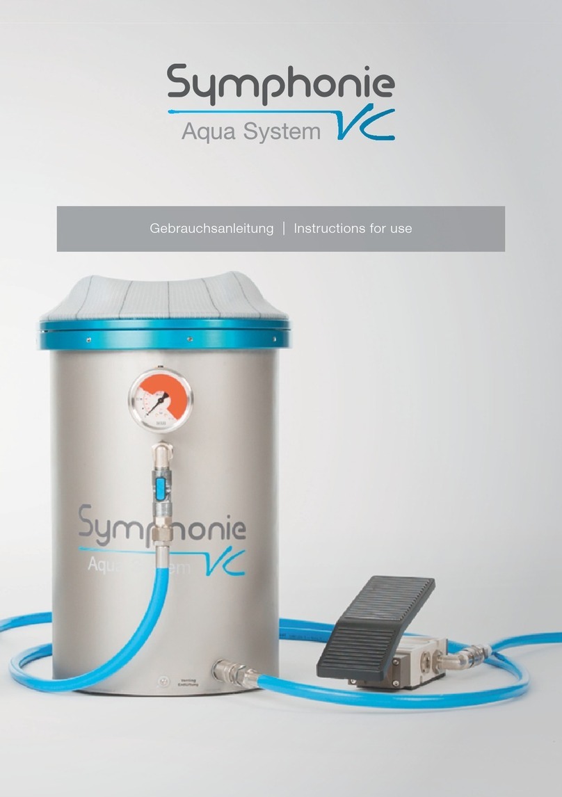 Romedis Symphonie Aqua System VC Instructions for use