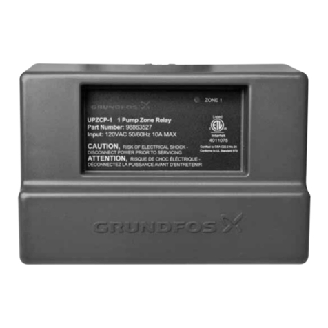 Grundfos UPZCP-1 User manual