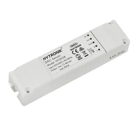 Hytronik HCD038 Quick guide