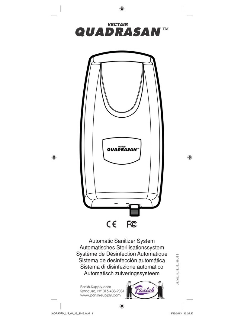 Vectair QudraSan user manual
