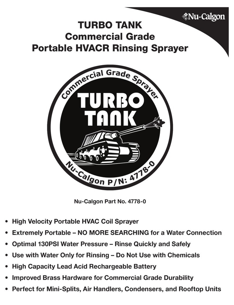Nu-Calgon TURBO TANK manual