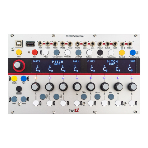 Five12 Vector Sequencer manual