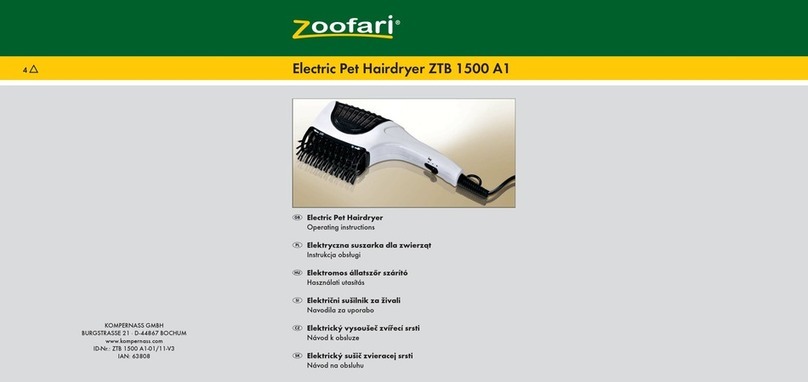 Zoofari ZTB 1500 A1 User manual