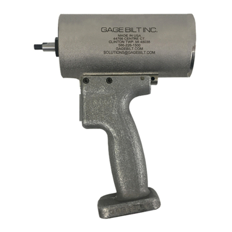 Gage Bilt GB51 quick start guide