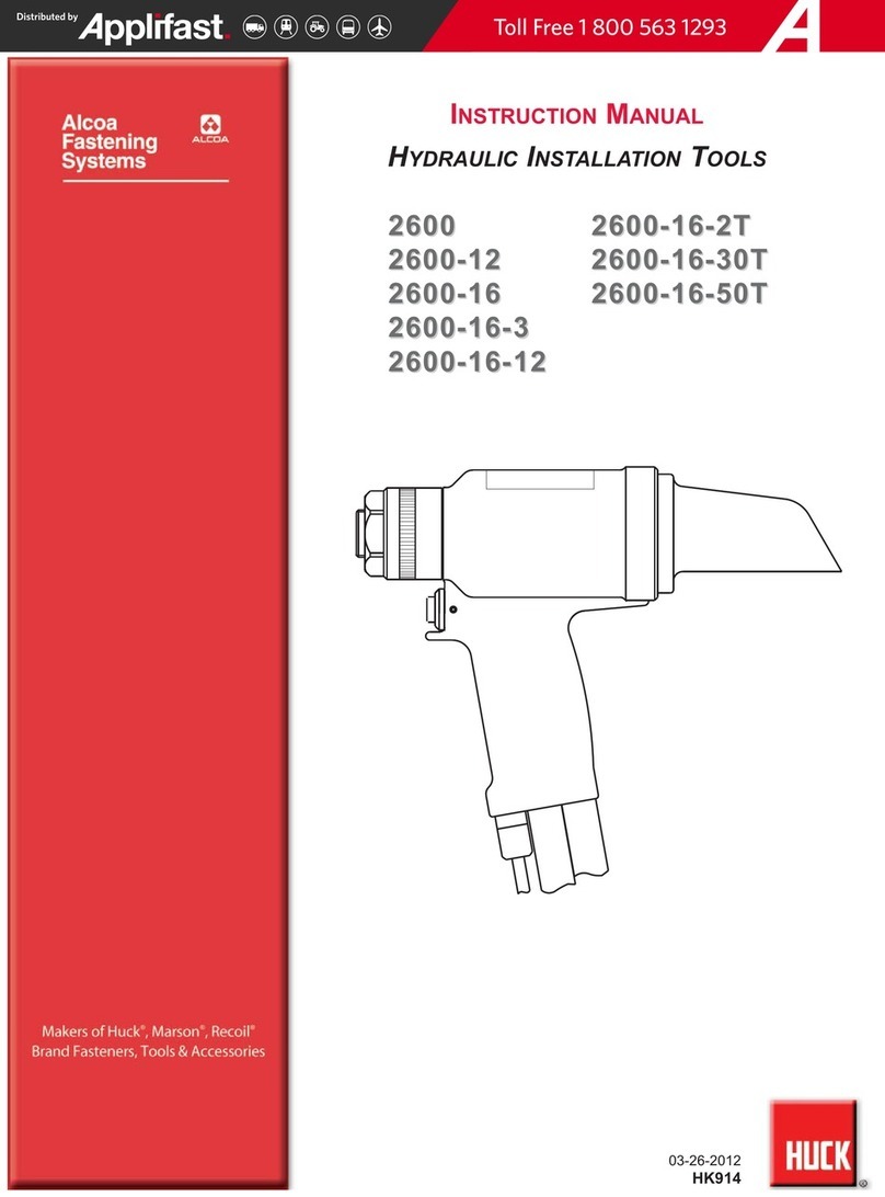 Alcoa Huck 2600 Series User manual
