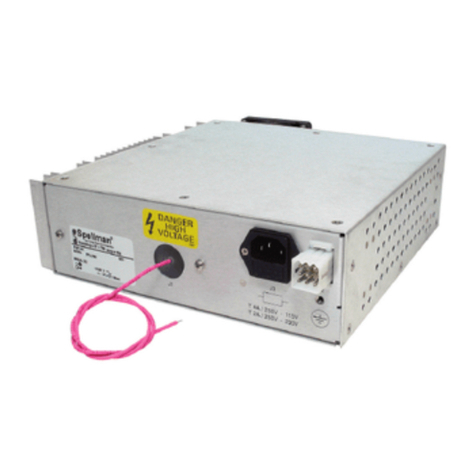 Spellman PTV Series User manual