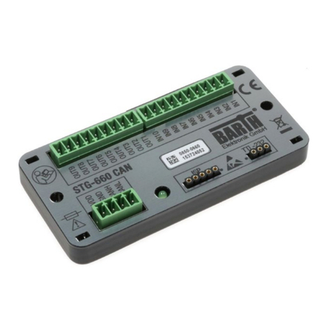 Barth Mini-PLC STG-660 CAN User manual