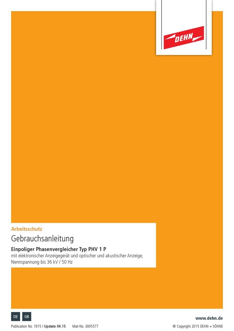 dehn PHV 1 P Instructions for use